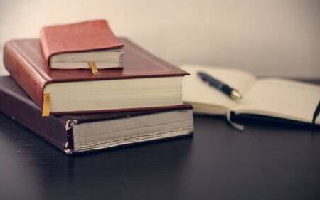 stack of books