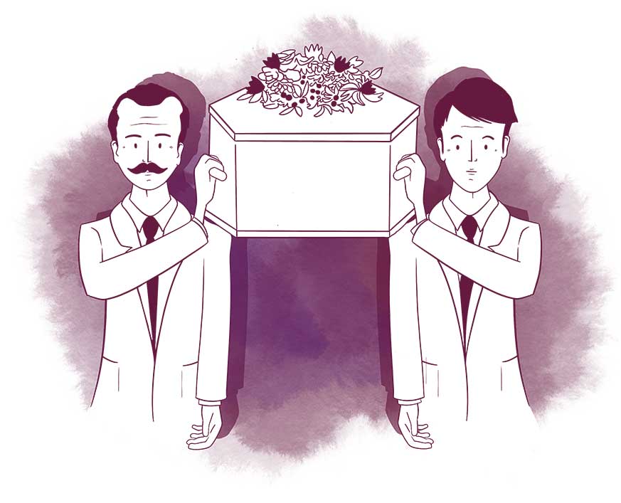 our funeral services illustration