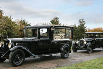 driving the Vintage Austin Fleet